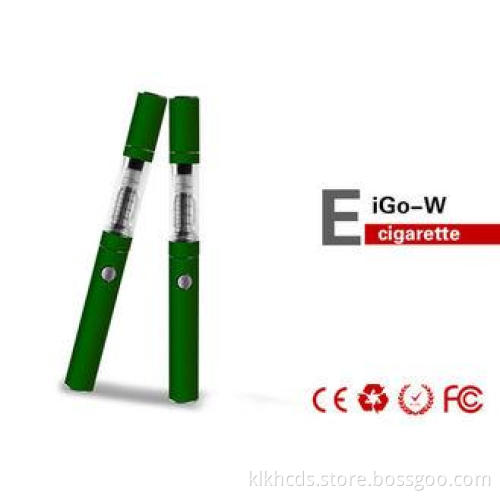 1100mAh EGO W Electronic Cigarette , 3.7V 2.2ohm E Cig Cart